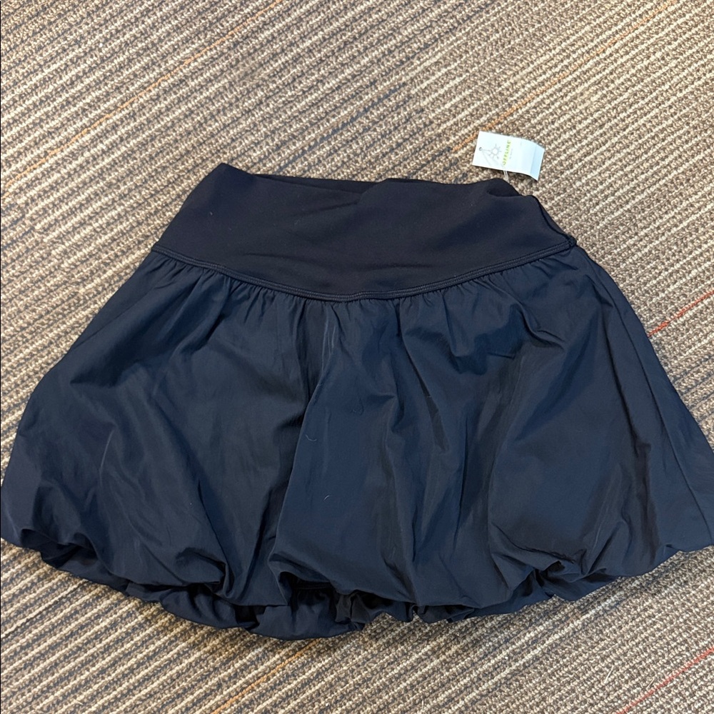 Aerie Black Skater Skirt